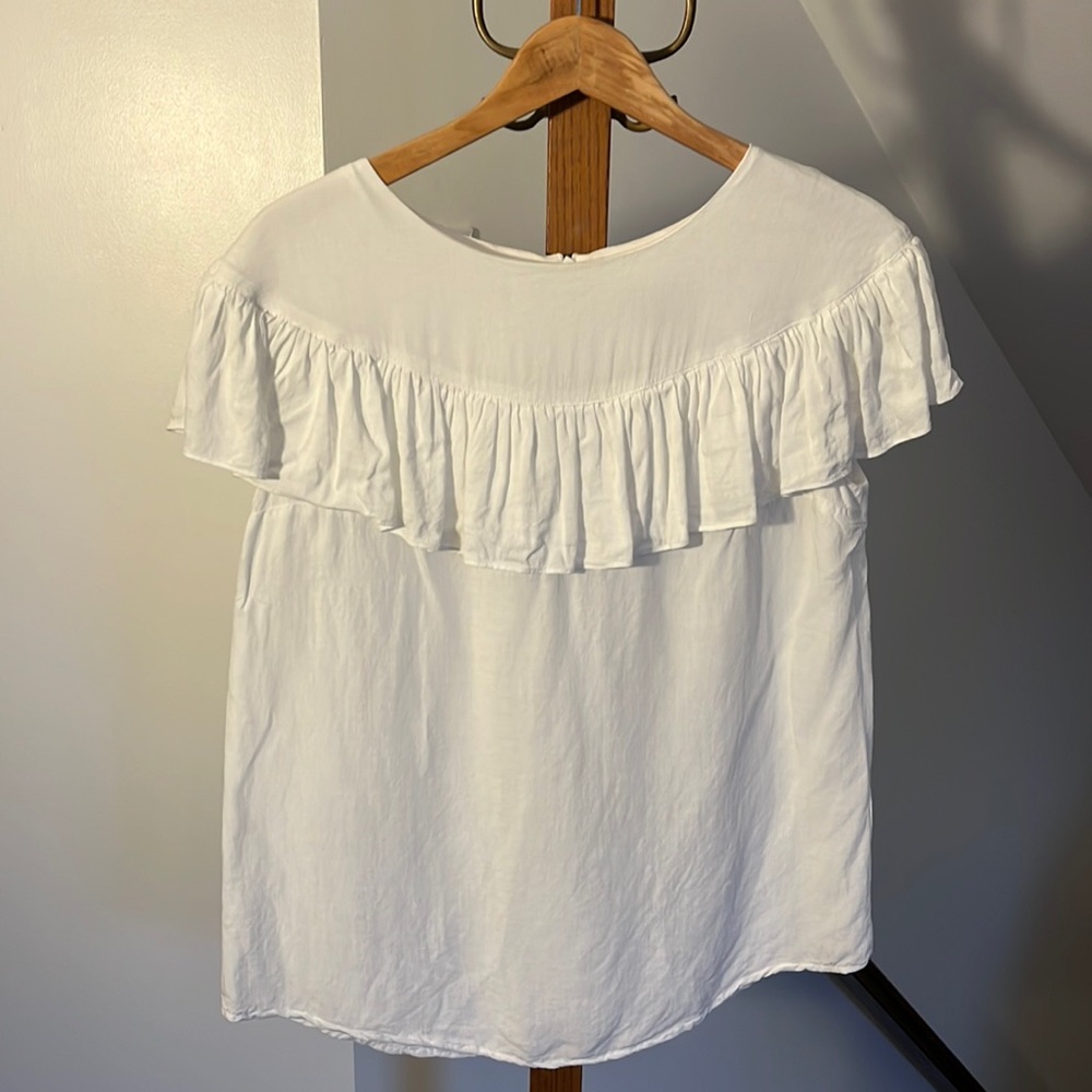 Jennifer Glasgow linen blouse